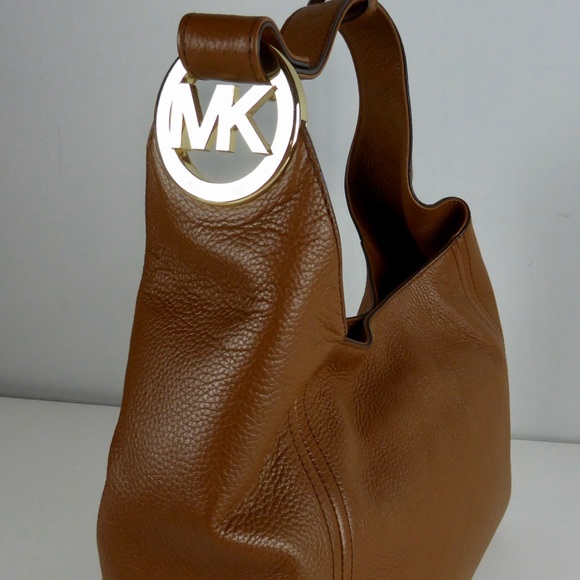 Michael Kors Fulton Lg. Hobo Shoulder Bag Leather - Picture 1 of 8